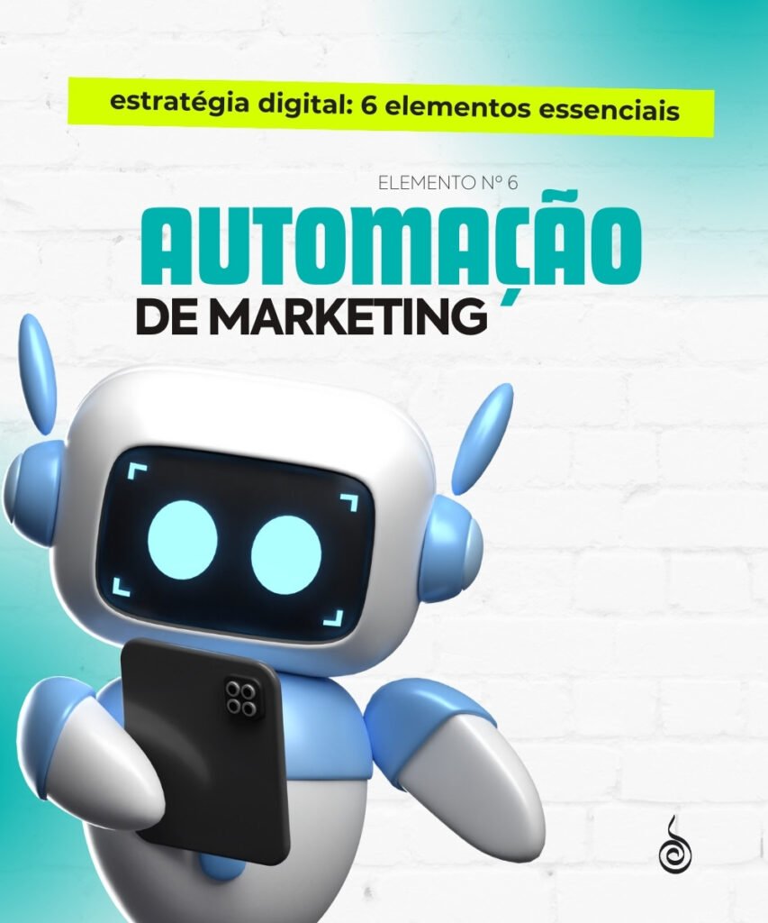 automação de marketing é o elemento numero 6 de uma estratégia digital
