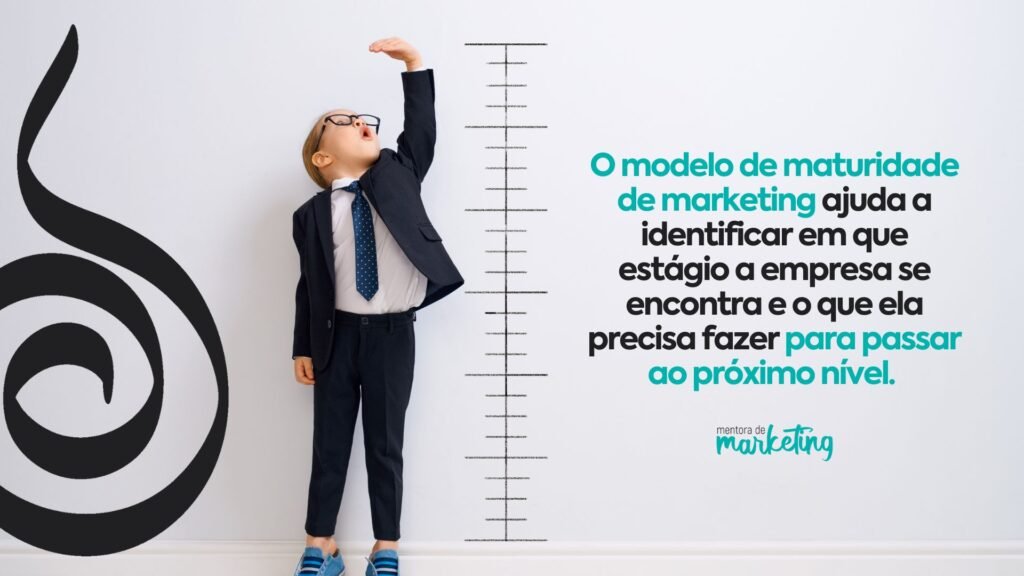 O modelo de maturidade de marketing digital ajuda a identificar em que estágio a empresa se encontra e o que ela precisa fazer para passar ao próximo nível. 